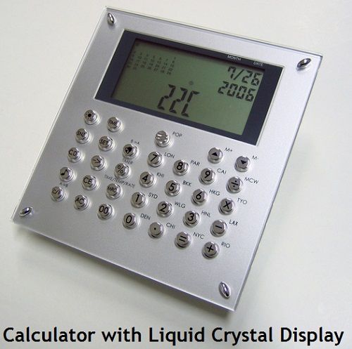 LCD calculator 