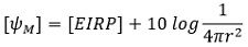 equation for satellite uplink eq4