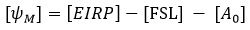 equation for satellite uplink eq7