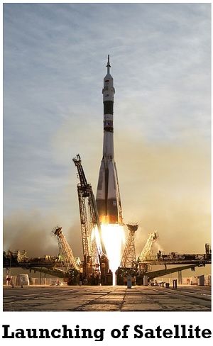 satellite launching